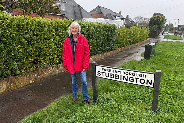 Fiona at Titchfield Road