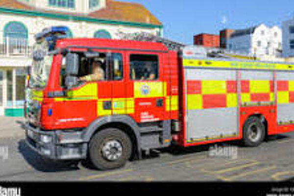 A Hampshire Fire Engine