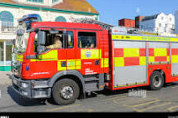 British fire engine