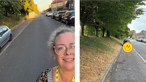 Western Road before and after