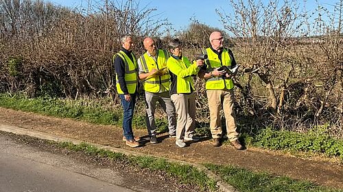 Chrissie and Speedwatch team