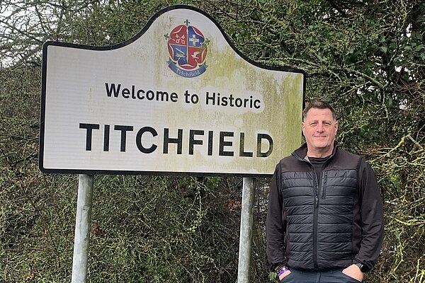 Richard Blythin at Titchfield